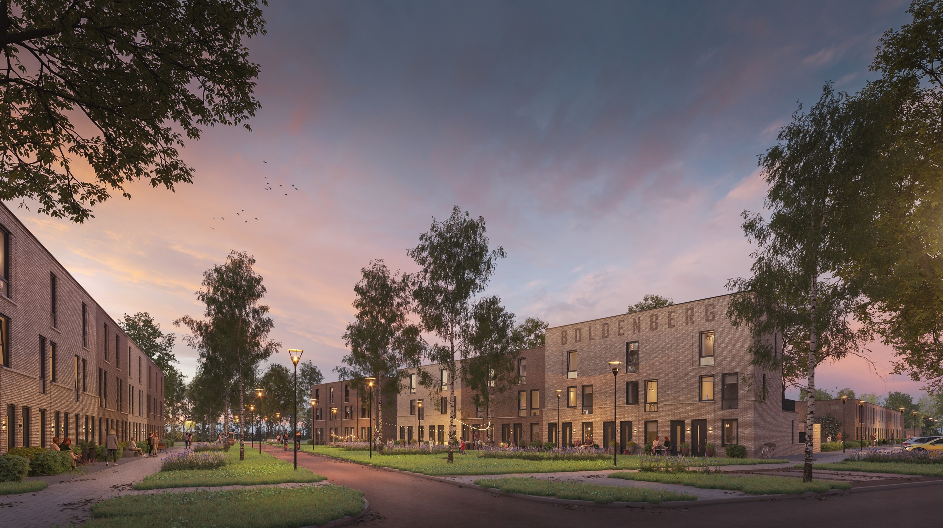 Boldenbergpad , Zwolle, Nederland