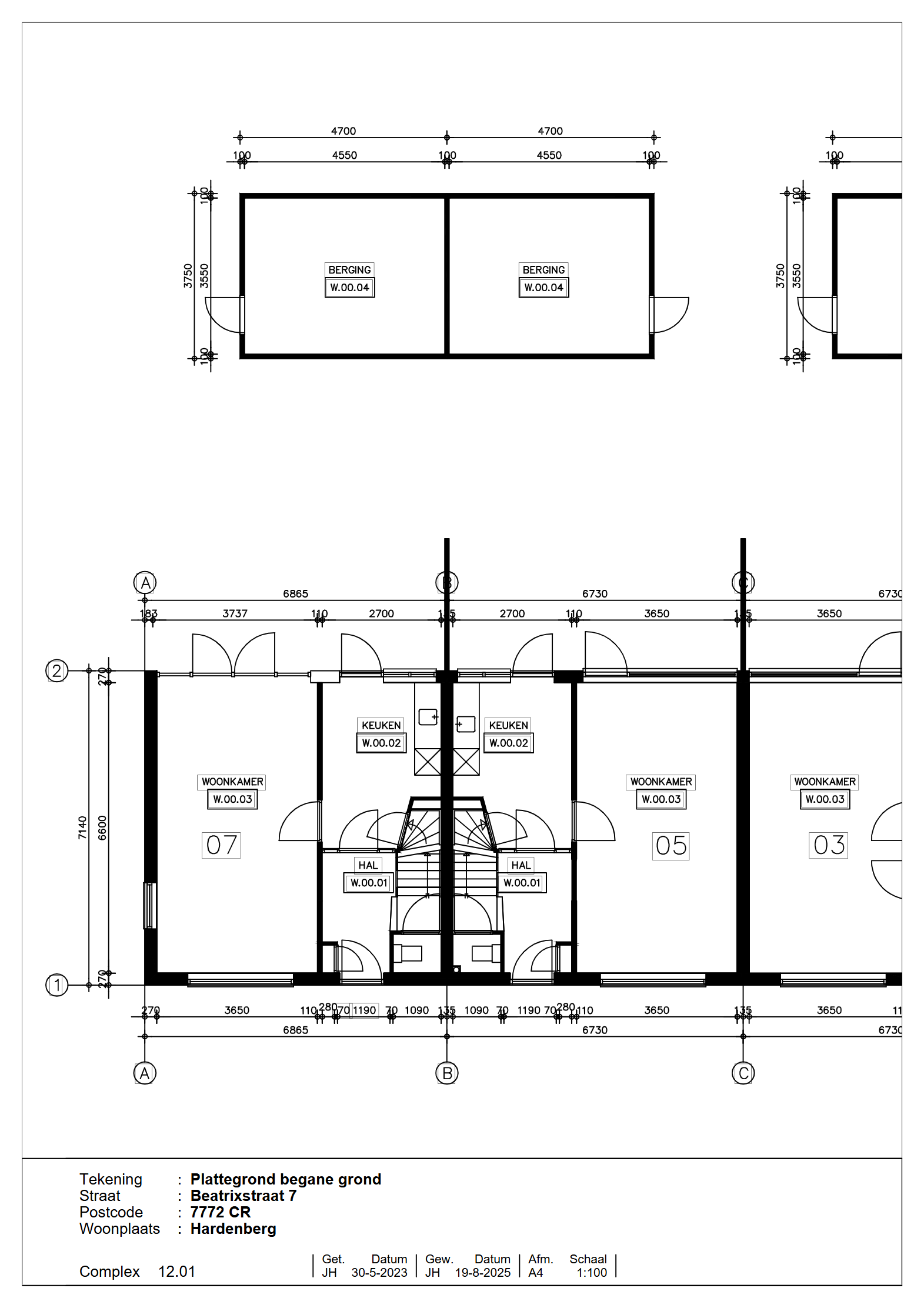 Beatrixstraat 7, 7772 CR Hardenberg, Nederland
